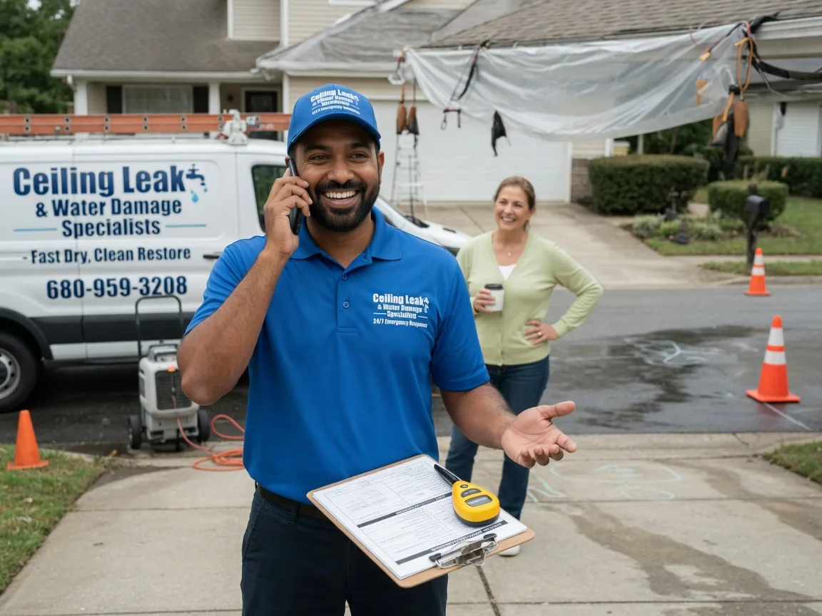 Ceiling Leak Cleanup Quanah, TX FAQs